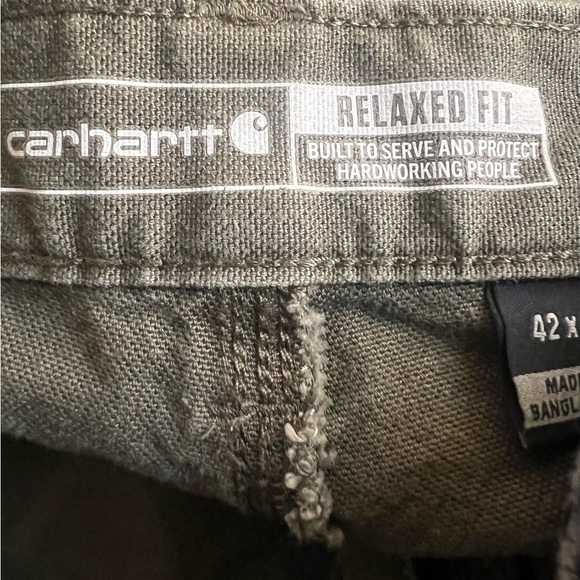 Carhartt Men's Cargo Pants - Dark Gray - Picture 8 of 13